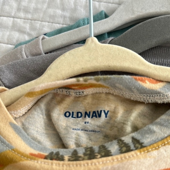 Set of Four Kids' Long Sleeve Shirts with Fun Prints - Picture 7 of 9